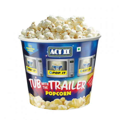 Act-II Microwave Popcorn Tub with the Trailer 130 gm